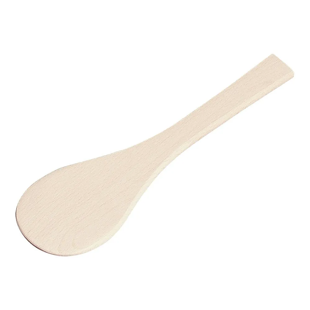 62-6383-05 Wooden round spatel (beech) 36 cm