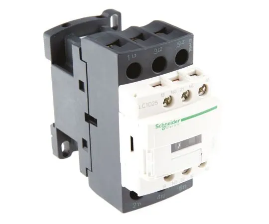 63-7527-59 Schneider Electric 3 Pole Contactor, 25 A, 110 V ac Coil, TeSys D, 3NO, 11 kW LC1D25F7