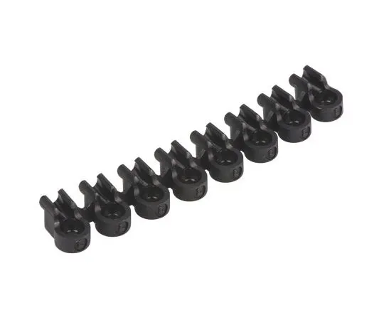 63-7424-67 Legris 8 Tubes Polymer Tube Clip, For Tube Diam. 4mm CLIP 04 00