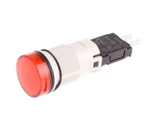 63-7512-13 Schneider Electric Harmony XB6 Red LED Pilot Light, 16mm Cutout, IP65, 24 V ac/dc, 15 mA XB6AV4BB