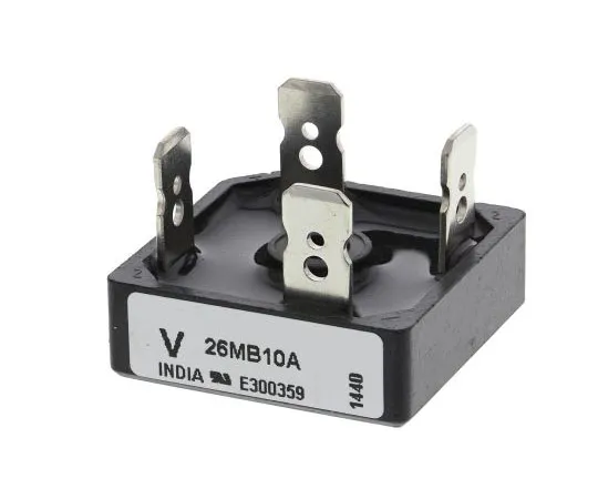 63-7435-54 Vishay VS-26MB10A, Bridge Rectifier, 25A 100V, 4-Pin D 34 VS-26MB10A