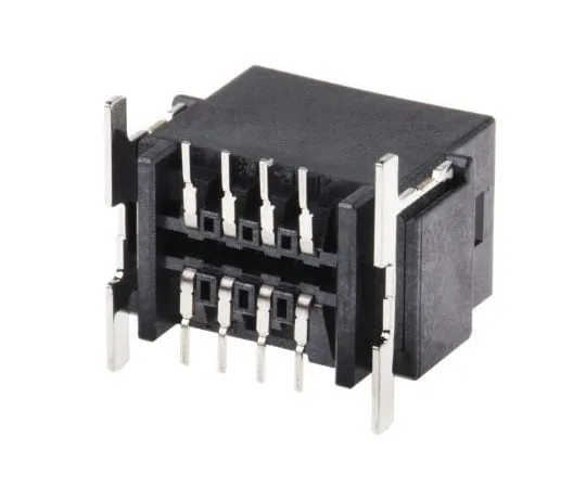 63-7365-12 JST CPT Series, 1 Row 8 Way Through Hole Plug CPT Connector, with Solder Termination Method BM08B-CPTK-1A-TB
