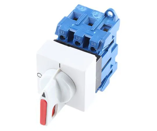 63-7486-03 3 Pole DIN Rail Non F***d Isolator Switch, 25 A, 7.5 kW KG20AT303/GBA003VE2