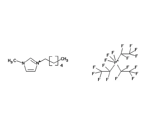 61-0324-08　［Discontinued］1-Hexyl-3-Methylimidazolium Tris(Pentafluoroethyl)Trifluorophosphate High Purity 491078 100G　4.91078.0100