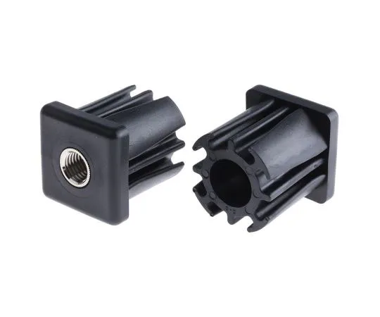 63-7439-22 RS PRO Square Nylon Threaded Tube Insert, M16, 50 x 50 x 55mm, 1200kg Static Load Capacity 235-1035