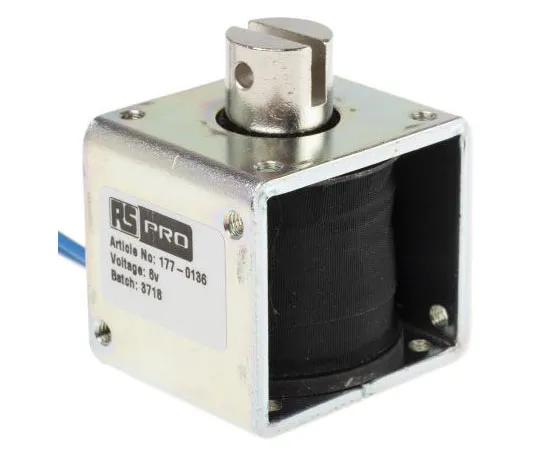63-7406-97 Pull Action DC D-Frame Solenoid, 6 V 177-0136