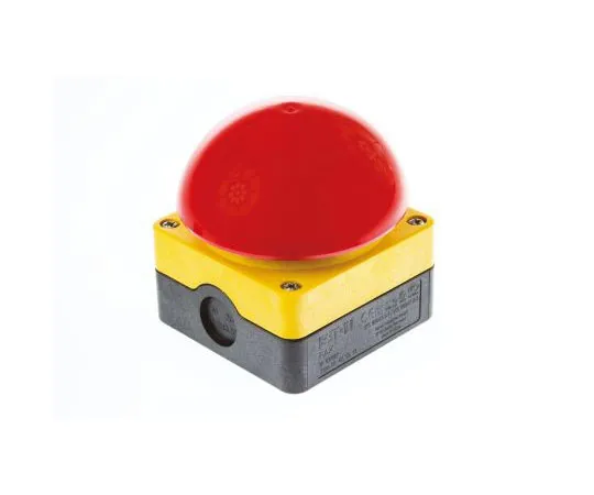 63-7434-35 Eaton, Red, Pull to Reset 94mm Mushroom Head Emergency Button 229748 & FAK-R/V/KC11/IY