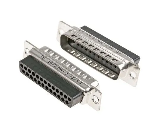 63-7480-29 TE Connectivity AMPLIMITE HDP-20 Series Straight Crimp D-sub Connector, Plug, 25 Pin 167294-1