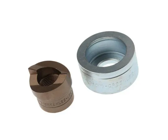 63-7507-49 Greenlee Punch and Die Tool, Hydraulic, Circular 32.5mm 50069594