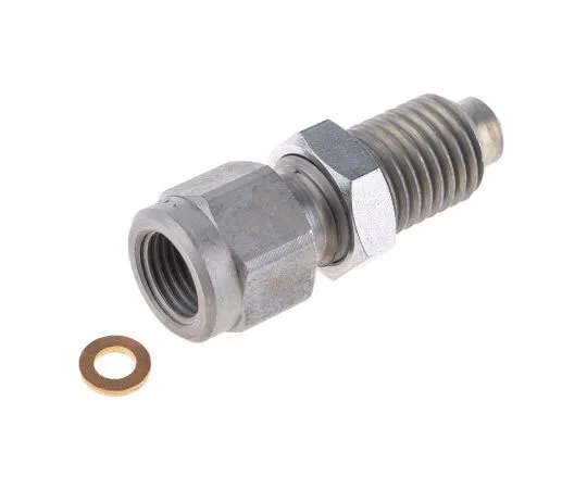 63-7540-07 Stauff Steel G 1/4 Female 630 bar Pressure Gauge Adapter SMA 20 R 1/4 V
