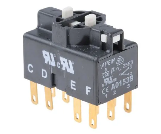 63-7491-43 4NO/4NC, Maintained Action Switch Block for *** with A01 Series 770241141