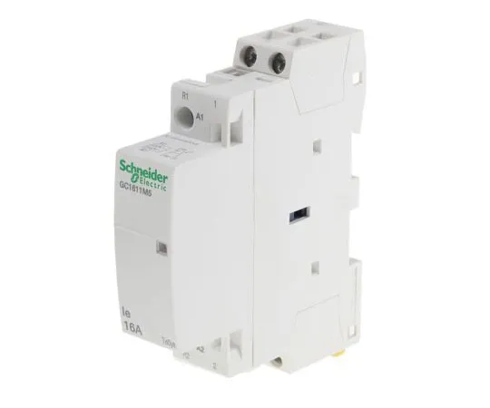 63-7444-59 Schneider Electric 2 Pole Contactor, 16 A, 230 V ac Coil, Tesys GC, NO/NC GC1611M5
