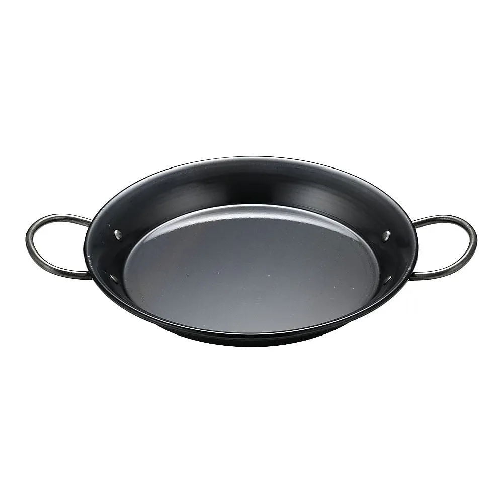62-6730-95 Iron Paella Hot Pot, Both Hands 26 cm