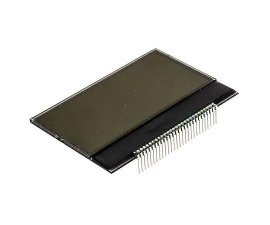 63-7361-79 Displaytech 64128K-COG-BA-BC Graphic LCD Display, Yellow on Green, Reflective 64128K-COG-BA-BC
