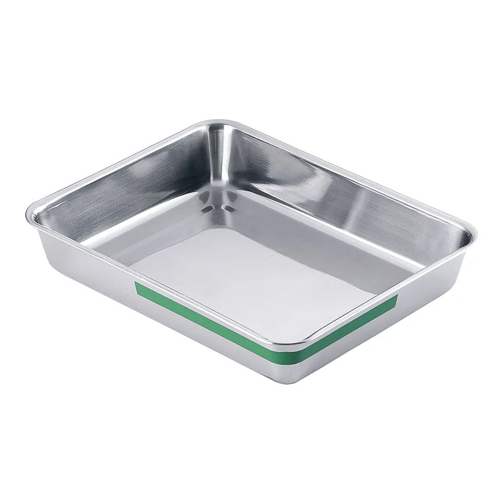 62-6369-76 TKG Stainless Steel Color Square Butt 12 Piece Green (1 Piece)