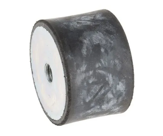 63-7392-61 RS PRO 20mm Shock Mount M6 30mm Diameter 43.7kg Compression Load, Female to Female Natural Rubber 171-2623