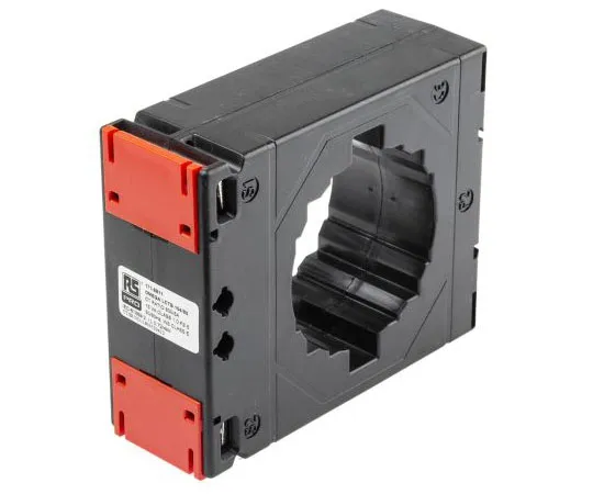63-7394-09 RS PRO Clip Fit Circuit Transformer, , 80 x 12mm diameter , 800A Input, 5 A Output, 800:5 171-8811