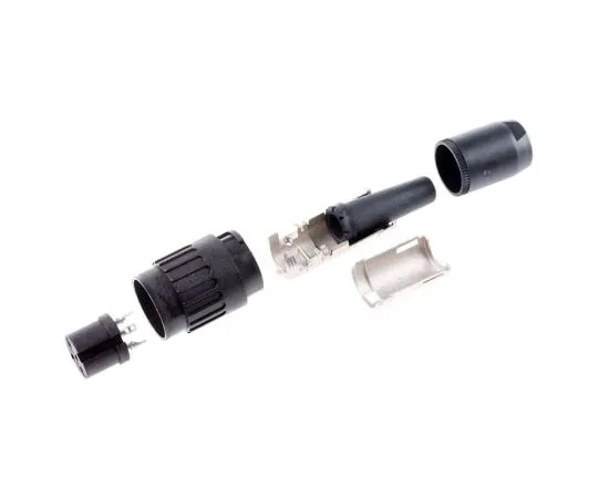 63-7465-55 Amphenol C 091 B Series, 3 Pole Din Socket Socket, 5A, 300 V ac T3278-501