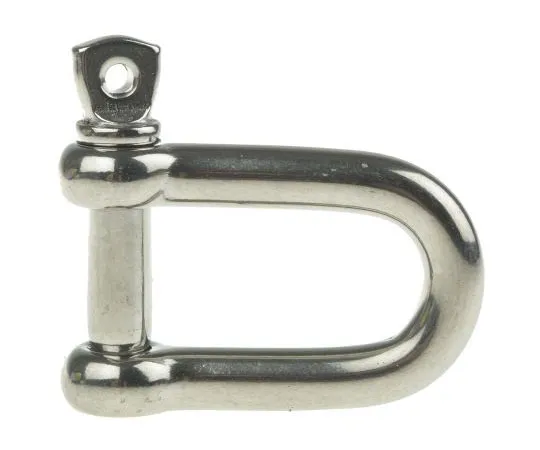 63-7487-02 RS PRO D-Shackle, Stainless Steel, 0.25T 312-3516