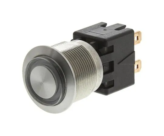 63-7357-31 Schurter Double Pole Double Throw (DPDT) Latching Blue LED Push Button Switch, IP40, 22 (Dia.)mm, Panel Mount, 125/250V 1241.6834.1124000