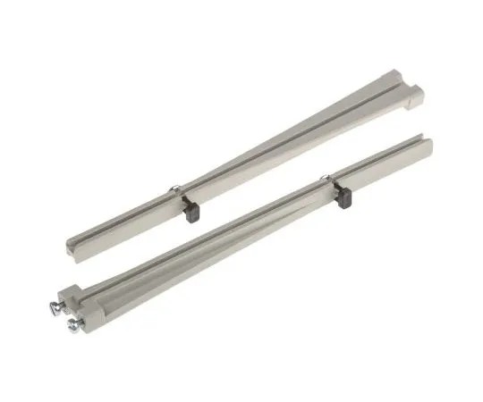 63-7384-16 VMCG-360-MPBK, Vertical Mount PCB Card Guide 160mm Long, 1.6mm Thick Max. VMCG-360-MPBK