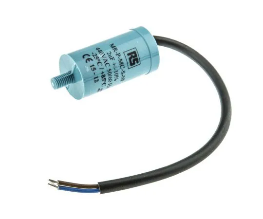63-7417-56 RS 2μF Polypropylene Capacitor PP 440V ac ±10% Tolerance Screw Mount MRP440 Series 196-4731