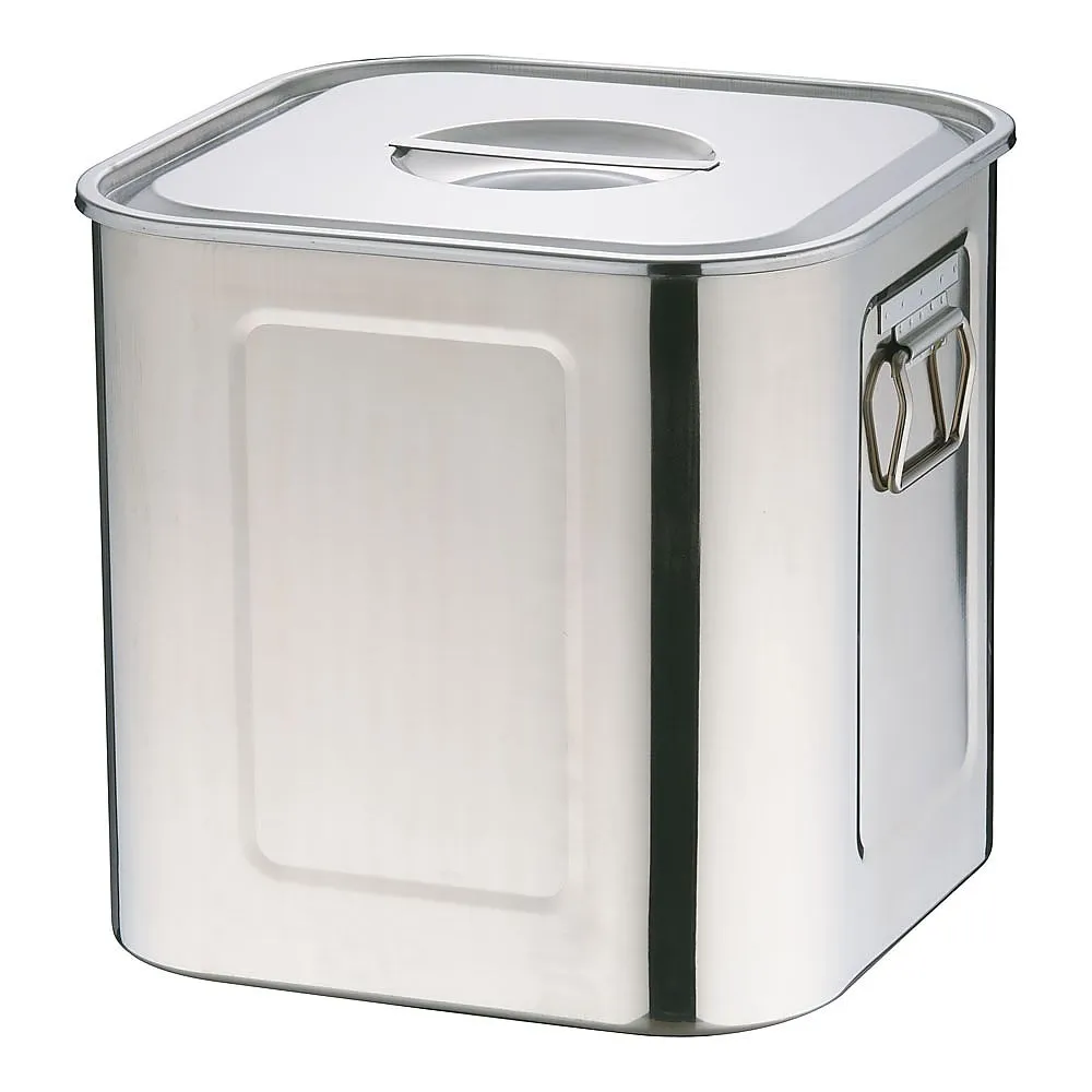 62-6386-48 Eco Clean UK Deep Square Kitchen Pot 39 cm AEK1316