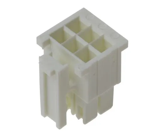 63-7381-65 Samtec IPD1 Male Crimp Connector Housing, 2.54mm Pitch, 6 Way, 2 Row IPD1-03-D-K