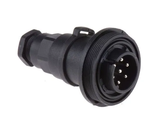 63-7461-42 Bulgin Standard Buccaneer Series In-line Connector, 7 contacts Plug PX0746/P
