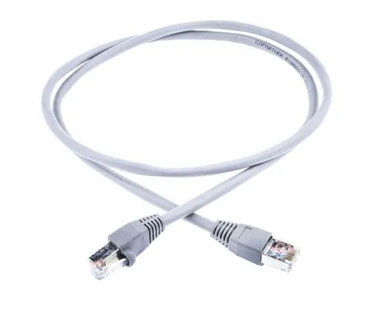 63-7528-04 RS Pro Grey Cat5e Cable STP, 1m Male RJ45/Male RJ45 400-9635