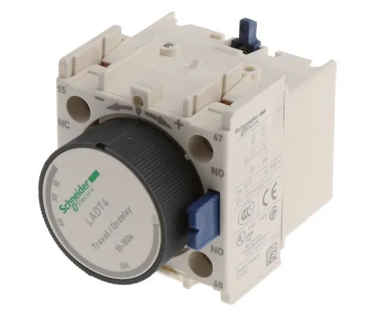 63-7522-34 TeSys D Series Analogue (ON Delay) Pneumatic Timer, Range 10 → 180s, NO/NC Contacts LADT4