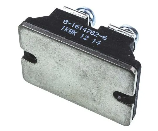 63-7434-19 TE Connectivity BDS100 Series Screw Termination Thick Film Panel Mount Resistor, 1kΩ ±10% 100W BDS 2 A 100 1K0 10%