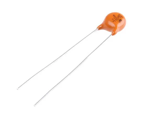 63-7428-26 Vishay Single Layer Ceramic Capacitor SLCC 1nF 250V ac ±20% Y5U Dielectric 30LV Series Through Hole 30LVD10 7.5PCM