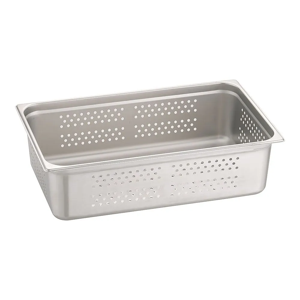 62-6359-35 18-8 Gastrognome Hole Pan 1/1 150 mm AGS0705