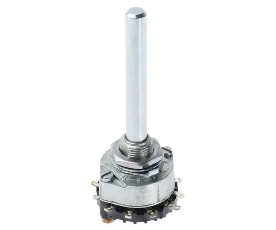 63-7421-76 Lorlin, 12 Position SP Rotary Switch, 1 A @ 12 V, Solder RA01A12BSSMS0X
