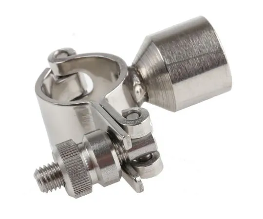 63-7458-17 RS PRO Stainless Steel Hinged Pipe Clamp 10090