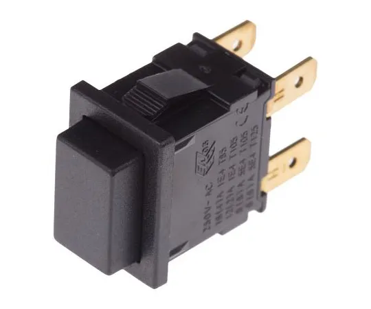63-7448-99 Arcolectric Double Pole Double Throw (DPDT) Momentary Push Button Switch, 12.9 x 19.1mm, Panel Mount, 250V ac H8351ABAAA