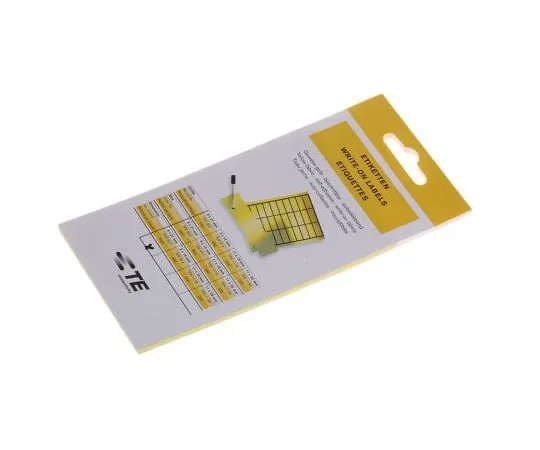 63-7443-15 Idento Yellow Address Label, 8 x 21mm, Pack of 640 TEK 821