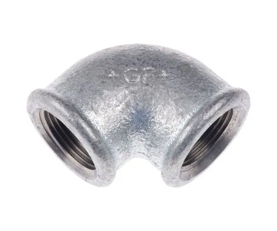63-7443-76 Georg Fischer Malleable Iron Fitting Elbow, 3/4 in BSPP Female (Connection 1), 3/4 in BSPP Female (Connection 2) 770090205
