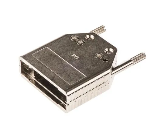 63-7382-21 Amphenol FCI 8655MH Series Die Cast Zinc D-sub Connector Backshell, 15 Way, Strain Relief 8655MH1511LF