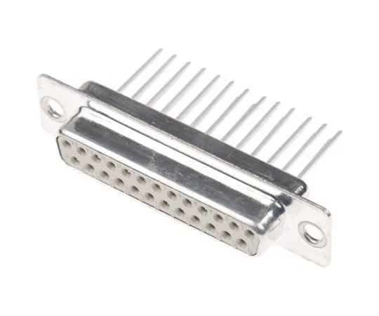 63-7382-42 HARTING 2.76mm Pitch 25 Way Straight Panel Mount Female Wire Wrap D-sub Connector 9670254707