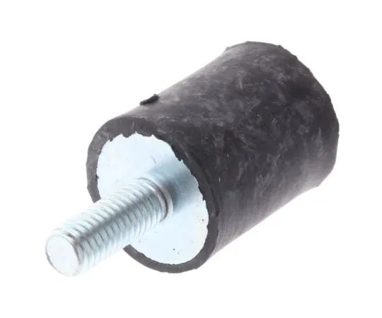 63-7477-88 FIBET 2530VD20-45 50mm Shock Mount M8 25mm Diameter 26.4kg Compression Load 6mm, Male to Female Natural Rubber 2530VD20-45