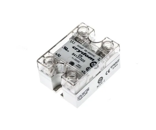 63-7391-78 Sensata / Crydom 50 A rms Solid State Relay, Instantaneous Turn-On, Panel Mount, TRIAC, 660 V ac Maximum Load 84137320