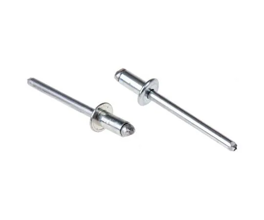 63-7502-37 9.3mm Plain Carbon Steel Blind Rivet, 4.8mm diameter, 3.2 → 4.8 mm Thickness TSPD66BS-5C375