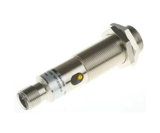 63-7548-27 Baumer Capacitive sensor 8 mm length 78.5mm PNP-NO supply voltage 10 → 30 V dc IP65 CFAM 18P 1600 S14