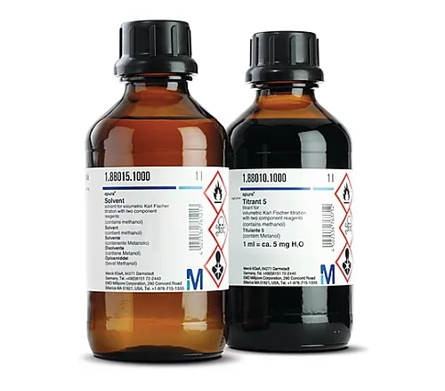 61-0322-75　［Discontinued］Moisture Measurement Test Kit Compliant With Karl-Fischer Aquastar(R) 188025 1ST　1.88025.0001