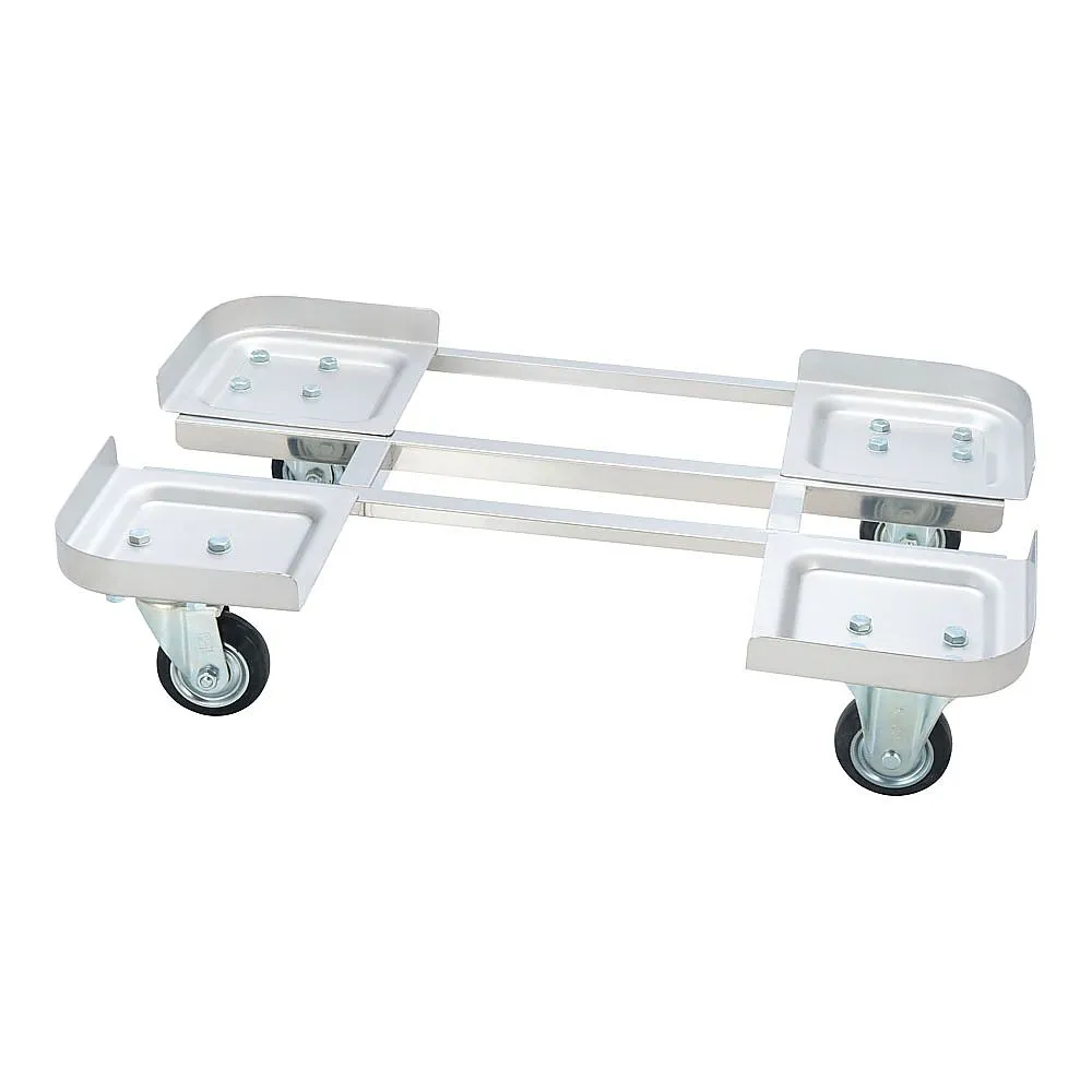62-6379-90 BK Stainless Steel Tank Drawing Trolley 60, 80, 100 L Combined