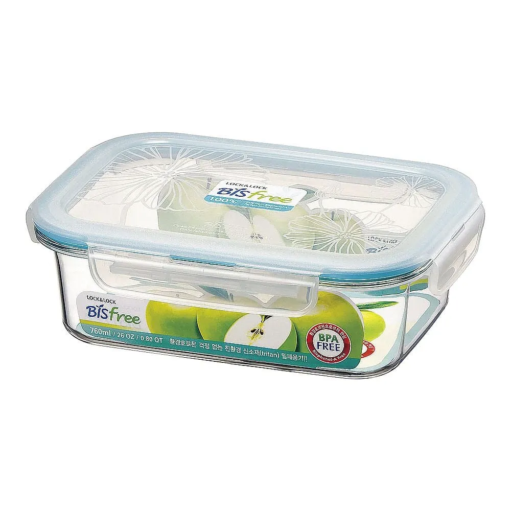 62-6389-97 L&L Tabletop Container Rectangles LBF531