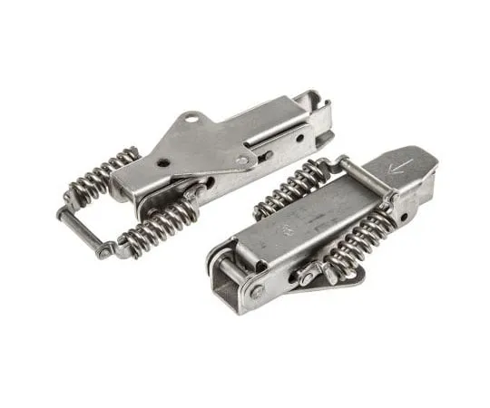 63-7418-30 Stainless Steel Toggle Latch,Lockable, Lock not included,Spring Loaded, 75kgf Op.Tension, 185 x 50 x 18mm 42003 IB