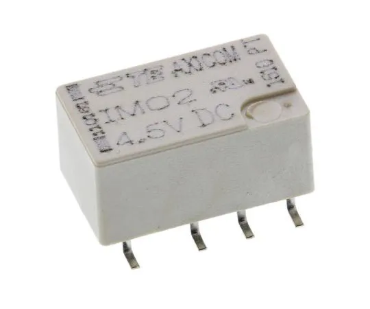 63-7536-26 TE ConnectivityIM DPDT Non-Latching Relay PCB Mount, 4.5V dc Coil, 2A IM02GR